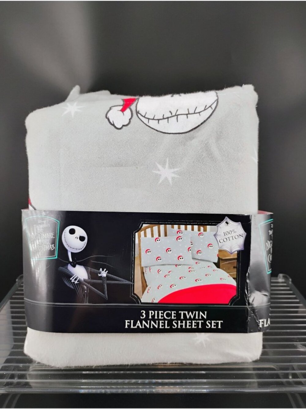 Disney The Nightmare Before Christmas Flannel Twin Sheet Set